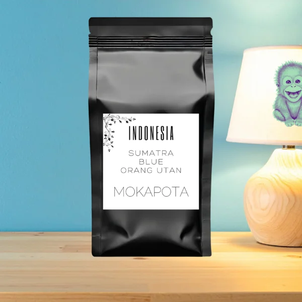 Indonesia Sumatra Blue Orang Utan